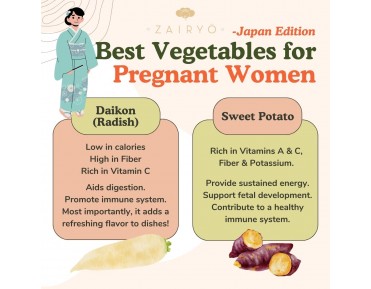Best Vegetables to Eat for Pregnant Women: Japanese Edition (Quick recipe below)