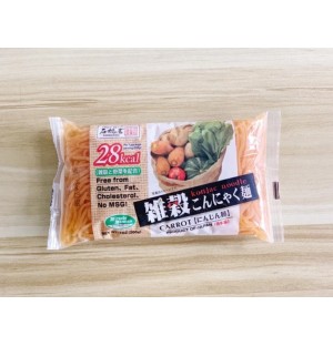 Carrot Ninjin Shirataki (Konjac Noodles)