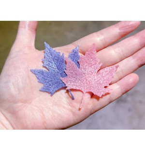 Edible Faux Maple Leaf (Two Colors)